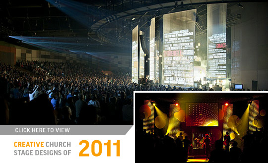 Creative Church Stage Designs of 2011