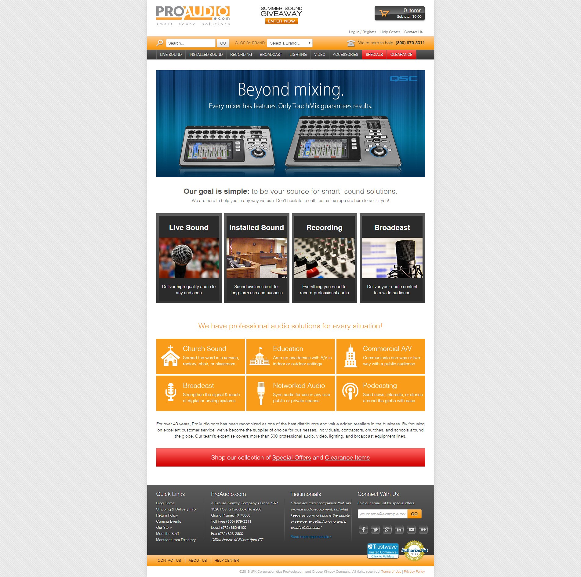 Professional Audio - Resource: audio for churches
