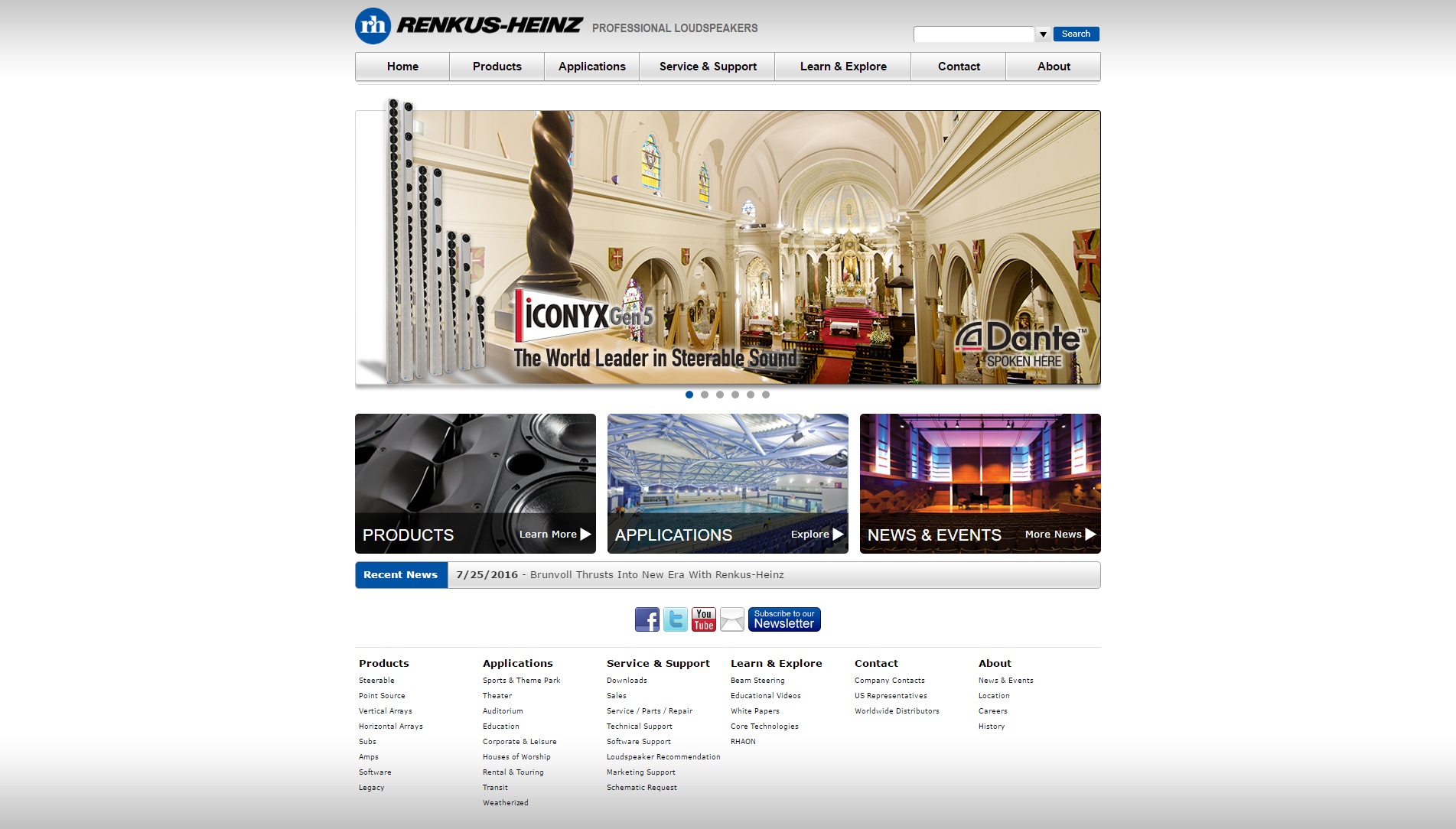 Renkus-Heinz - Resource: audio for churches