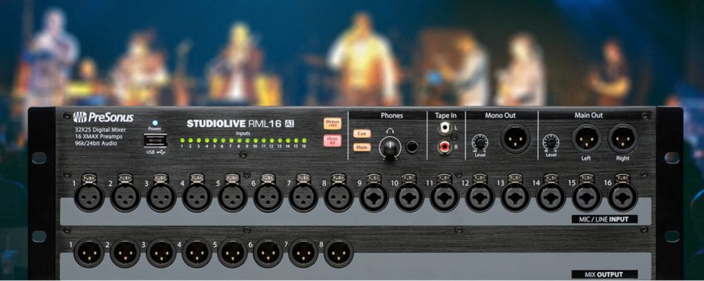 church sound system - the digital mixer