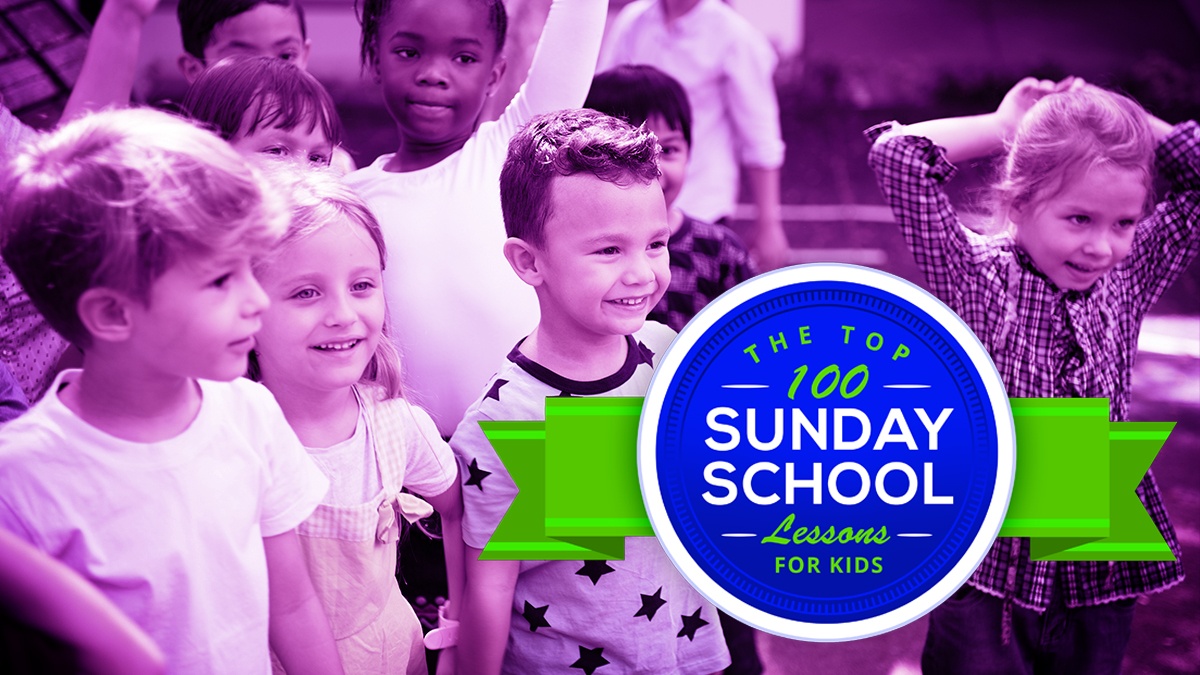 The Top 100 Kids Bible Stories for Sunday School teachers, parents and kids.