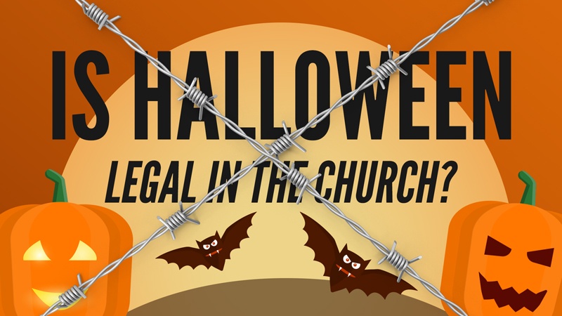 halloween in the church